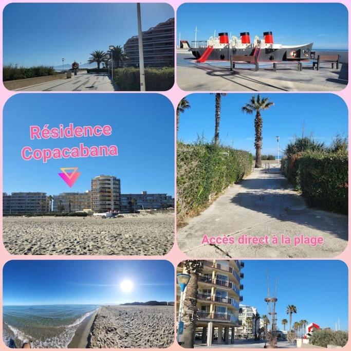 Location Les Pieds Dans L'Eau Leilighet Canet-en-Roussillon Eksteriør bilde
